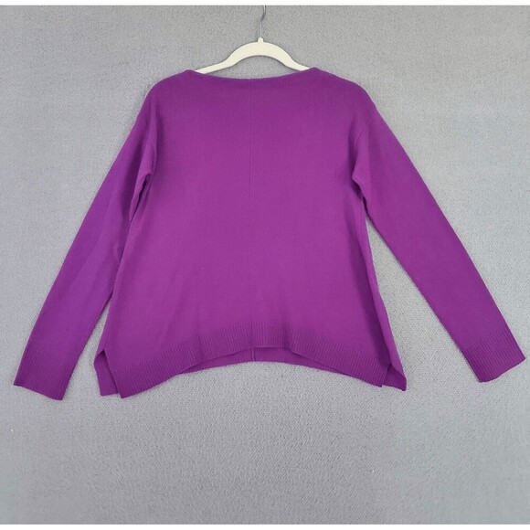 Diane Von Furstenberg Women's Long Sleeve Wool Cashmere Pull Over Sweater Small - Picture 3 of 7